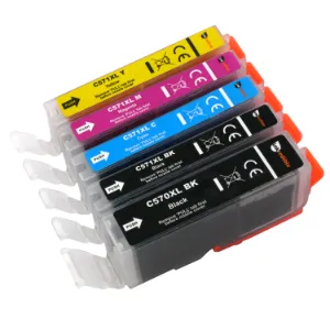 High-Yield Multipack Ink Cartridges – PGI-570XL & CLI-571XL Compatible (5-Pack)